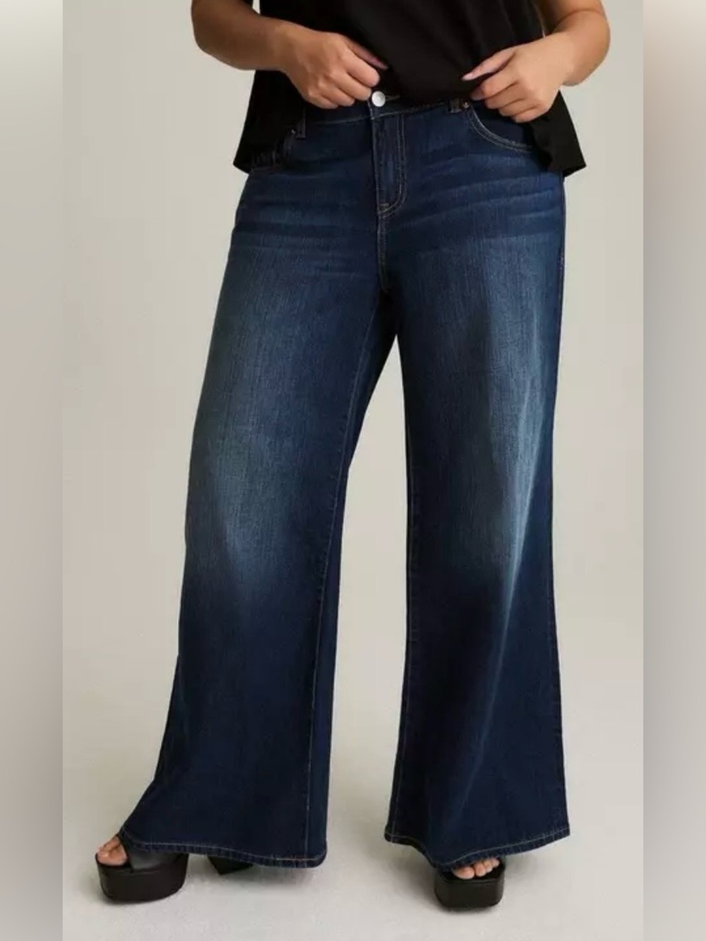 Torrid Festi Baggy Low-Rise Wide Leg 24R